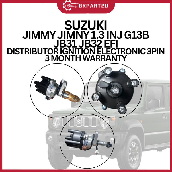 SUZUKI JIMMY JIMNY 1.3 INJ G13B JB31 JB32 EFI DISTRIBUTOR IGNITION ELECTRONIC 3PIN 3 MONTH WARRANTY