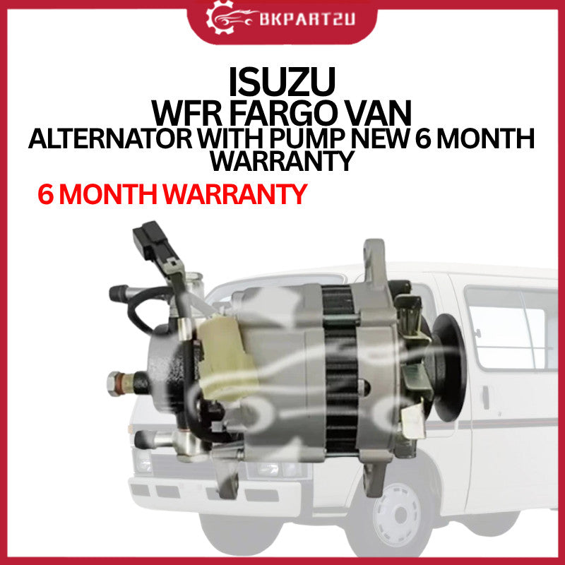 ISUZU WFR FARGO VAN ALTERNATOR WITH PUMP NEW 6 MONTH WARRANTY – bkpart2u