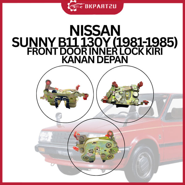 NISSAN SUNNY B11 130Y (1981-1985) FRONT DOOR INNER LOCK KIRI KANAN DEPAN