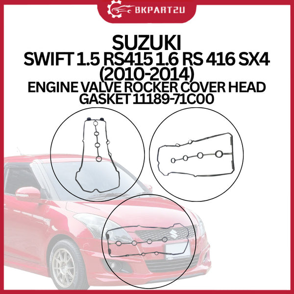 SUZUKI SWIFT 1.5 RS415 1.6 RS 416 SX4 2010-2014 ENGINE VALVE ROCKER COVER HEAD GASKET 11189-71C00