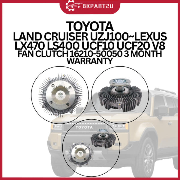 TOYOTA LAND CRUISER UZJ100~LEXUS LX470 LS400 UCF10 UCF20 V8 FAN CLUTCH 16210-50050 3 MONTH WARRANTY