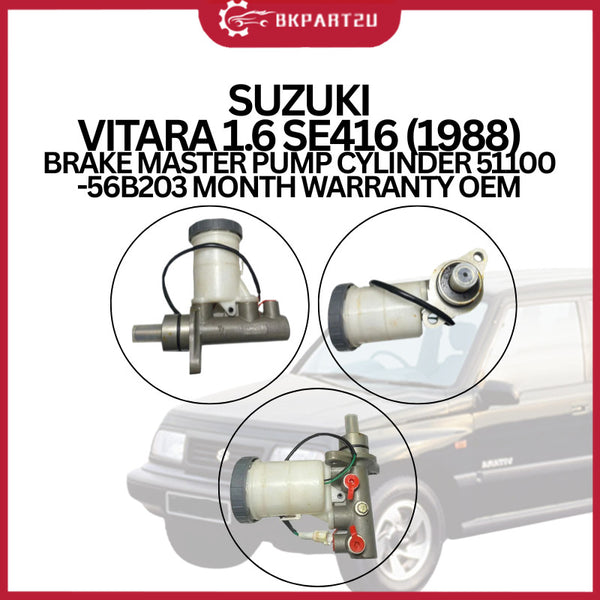 SUZUKI VITARA 1.6 SE416 (1988) BRAKE MASTER PUMP CYLINDER 51100-56B20 3 MONTH WARRANTY OEM