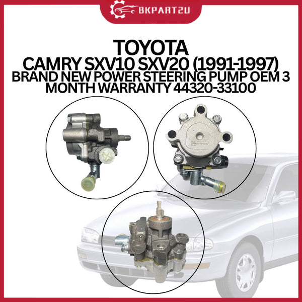 TOYOTA CAMRY SXV10 SXV20 (1991-1997) BRAND NEW POWER STEERING PUMP OEM 3 MONTH WARRANTY 44320-33100