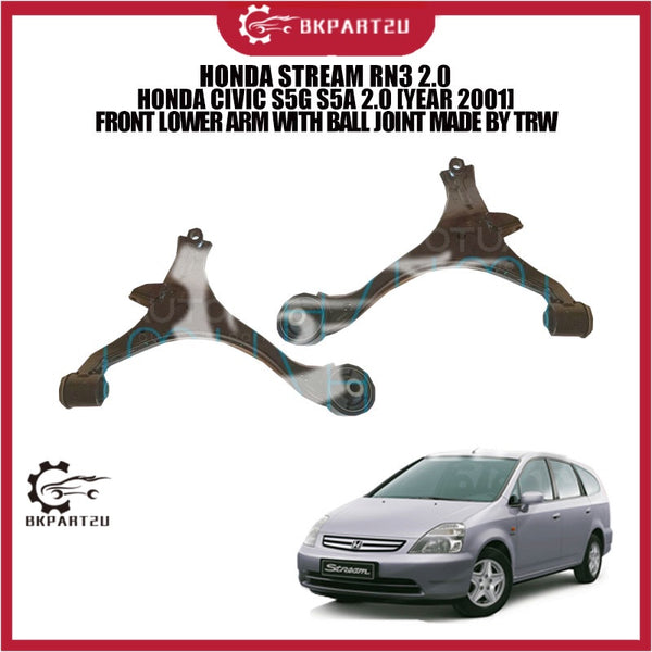 HONDA STREAM RN3 2.0 HONDA CIVIC S5G S5A 2.0 [YEAR 2001] FRONT LOWER ARM WITH BALL JOINT TRW