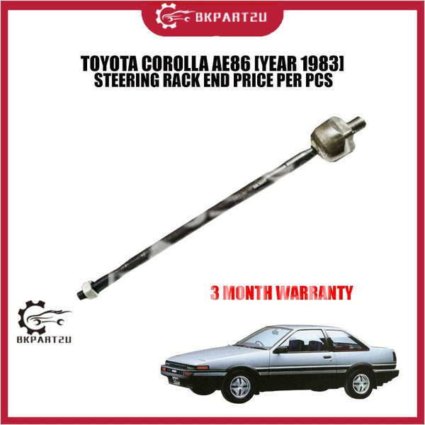 TOYOTA COROLLA AE86 [YEAR 1983] STEERING RACK END PRICE PER PCS