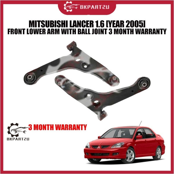 MITSUBISHI OUTLANDER [2007-2013] LANCER SPORTBACK ASX [YEAR 2008] FRONT LOWER ARM WITH BALL JOINT 3 MONTH WARRANTY