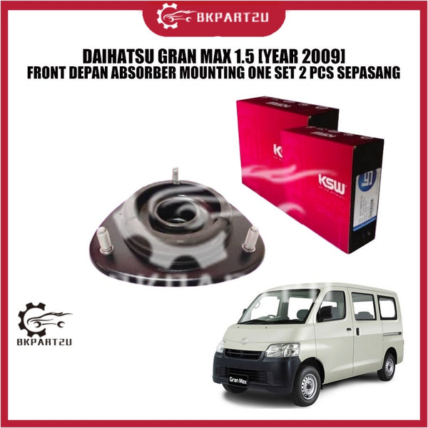DAIHATSU GRAN MAX 1.5 [YEAR 2009] FRONT DEPAN ABSORBER MOUNTING ONE SET 2 PCS SEPASANG