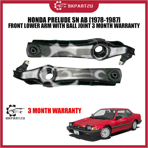 HONDA PRELUDE SN AB [1978-1987] FRONT LOWER ARM WITH BALL JOINT 3 MONTH WARRANTY