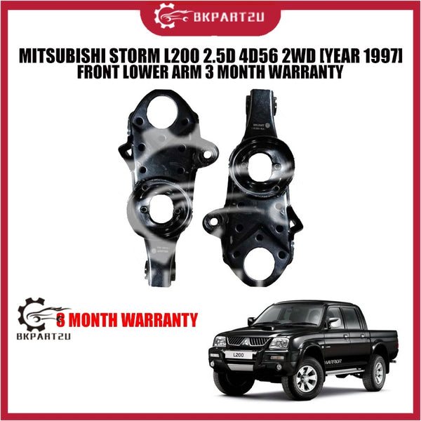 MITSUBISHI STORM L200 2.5D 4D56 2WD [YEAR 1997] FRONT LOWER ARM 3 MONTH WARRANTY