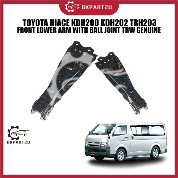 TOYOTA HIACE KDH200 KDH202 TRH203 FRONT LOWER ARM WITH BALL JOINT TRW GENUINE