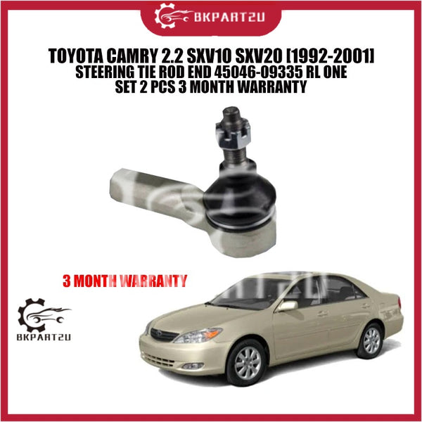 TOYOTA CAMRY 2.2 SXV10 SXV20 [1992-2001] STEERING TIE ROD END 45046-09335 RL ONE SET 2 PCS 3 MONTH WARRANTY