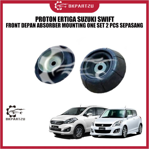 PROTON ERTIGA SUZUKI SWIFT FRONT DEPAN ABSORBER MOUNTING ONE SET 2 PCS SEPASANG
