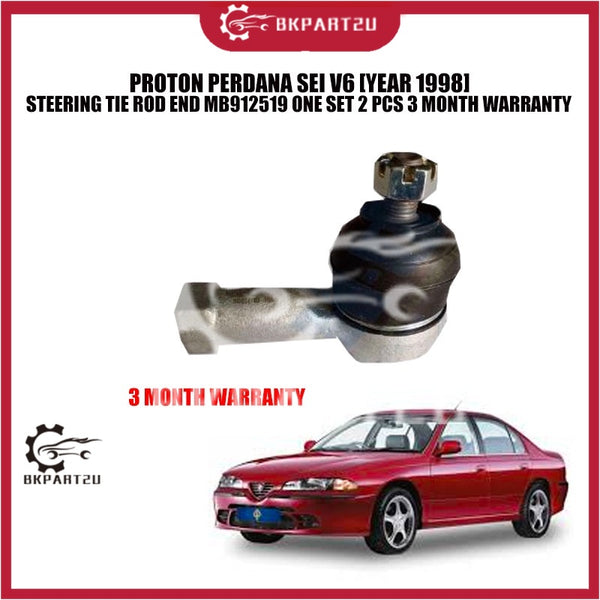 PROTON PERDANA SEI V6 [YEAR 1998] STEERING TIE ROD END MB912519 ONE SET 2 PCS 3 MONTH WARRANTY