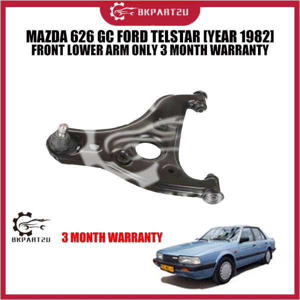 MAZDA 626 GC FORD TELSTAR [YEAR 1982] FRONT LOWER ARM ONLY 3 MONTH WARRANTY