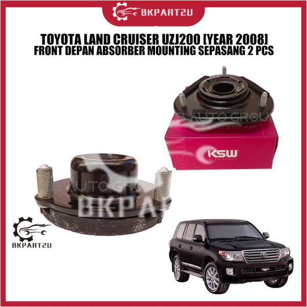 TOYOTA LAND CRUISER UZJ200 [YEAR 2008] FRONT DEPAN ABSORBER MOUNTING SEPASANG 2 PCS