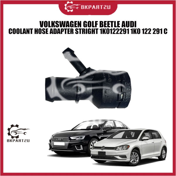 VOLKSWAGEN GOLF BEETLE AUDI COOLANT HOSE ADAPTER STRIGHT 1K0122291 1K0 122 291 C