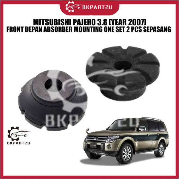 MITSUBISHI PAJERO 3.8 [YEAR 2007] FRONT DEPAN ABSORBER MOUNTING ONE SET 2 PCS SEPASANG
