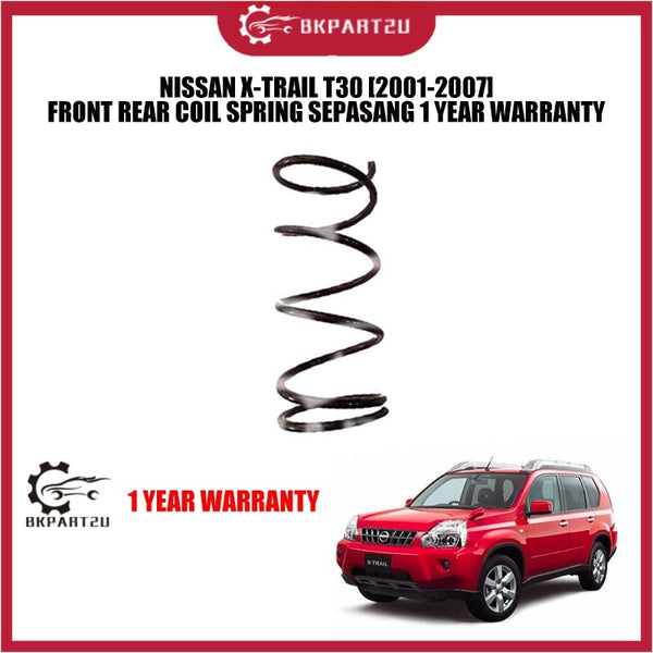 NISSAN X-TRAIL T30 [2001-2007] FRONT REAR COIL SPRING SEPASANG 1 YEAR WARRANTY