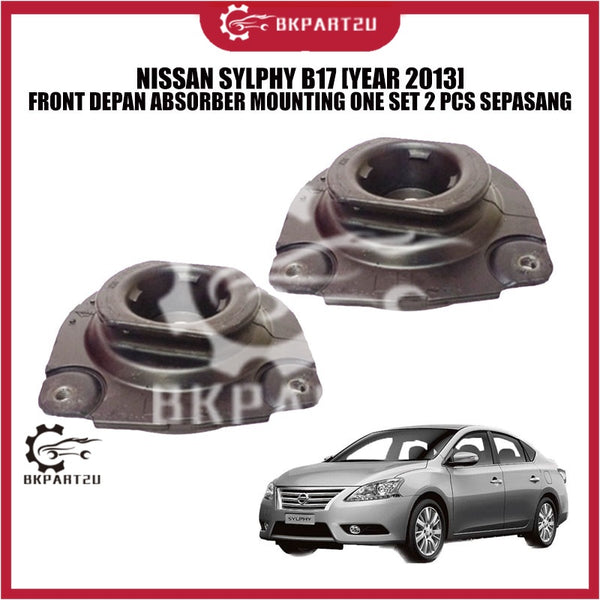 NISSAN SYLPHY B17 [YEAR 2013] FRONT DEPAN ABSORBER MOUNTING ONE SET 2 PCS SEPASANG