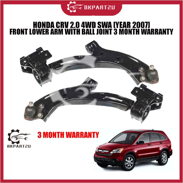 HONDA CRV 2.0 4WD SWA [YEAR 2007] FRONT LOWER ARM WITH BALL JOINT 3 MONTH WARRANTY