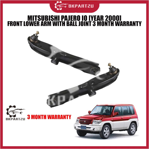MITSUBISHI PAJERO IO [YEAR 2000] FRONT LOWER ARM WITH BALL JOINT 3 MONTH WARRANTY