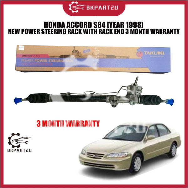 HONDA ACCORD S84 [YEAR 1998] NEW POWER STEERING RACK WITH RACK END 3 MONTH WARRANTY