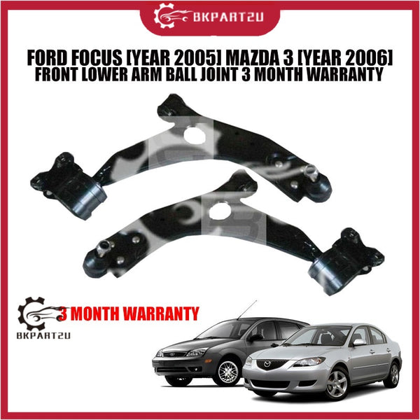 FORD FOCUS [YEAR 2005] MAZDA 3 [YEAR 2006] FRONT LOWER ARM BALL JOINT 3 MONTH WARRANTY