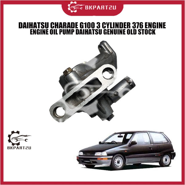 DAIHATSU CHARADE G100 3 CYLINDER 376 ENGINE ENGINE OIL PUMP DAIHATSU GENUINE OLD STOCK