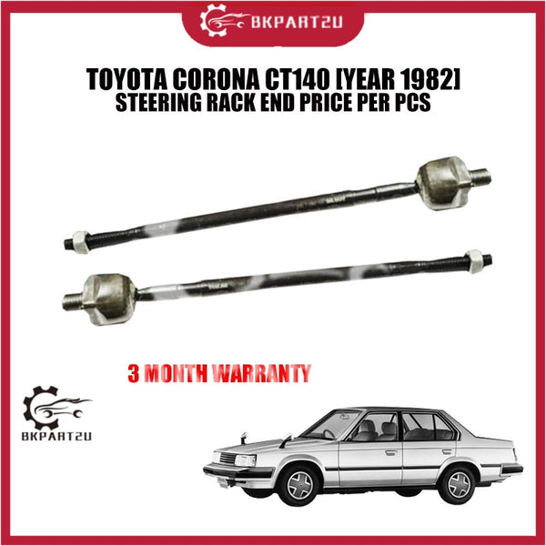TOYOTA CORONA CT140 [YEAR 1982] STEERING RACK END PRICE PER PCS