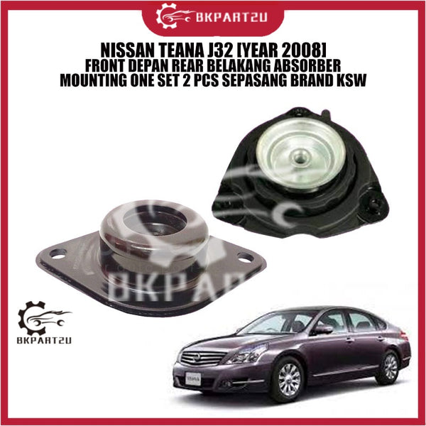 NISSAN TEANA J32 [YEAR 2008] FRONT DEPAN REAR BELAKANG ABSORBER MOUNTING SET 2 PCS BRAND KSW