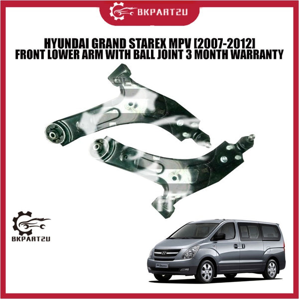 HYUNDAI GRAND STAREX MPV [2007-2012] FRONT LOWER ARM WITH BALL JOINT 3 MONTH WARRANTY