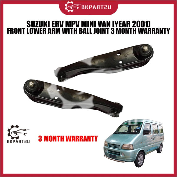SUZUKI ERV MPV MINI VAN [YEAR 2001] FRONT LOWER ARM WITH BALL JOINT 3 MONTH WARRANTY