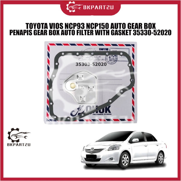 TOYOTA VIOS NCP93 NCP150 AUTO GEAR BOX PENAPIS GEAR BOX AUTO FILTER WITH GASKET 35330-52020