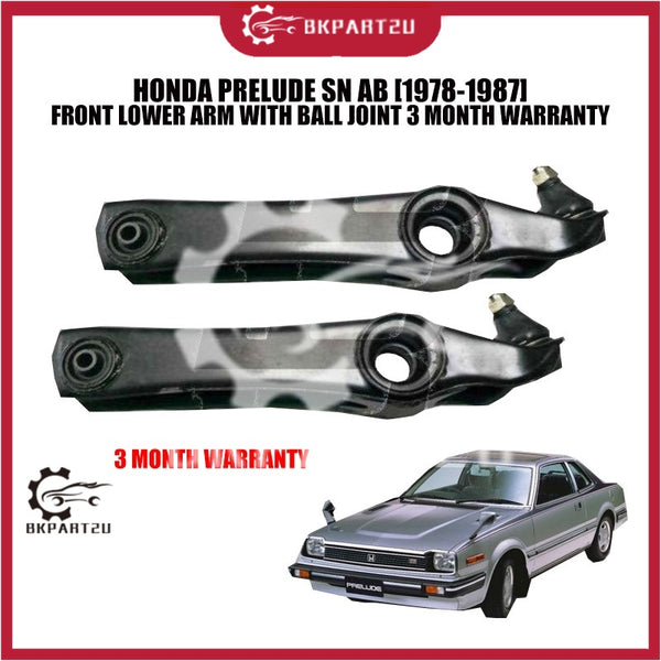 HONDA PRELUDE SN AB [1978-1987] FRONT LOWER ARM WITH BALL JOINT 3 MONTH WARRANTY