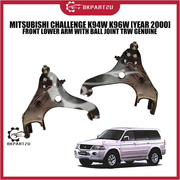 MITSUBISHI CHALLENGE K94W K96W [YEAR 2000] FRONT LOWER ARM WITH BALL JOINT TRW GENUINE