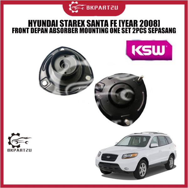 HYUNDAI STAREX SANTA FE [YEAR 2008] FRONT DEPAN ABSORBER MOUNTING ONE SET 2PCS SEPASANG