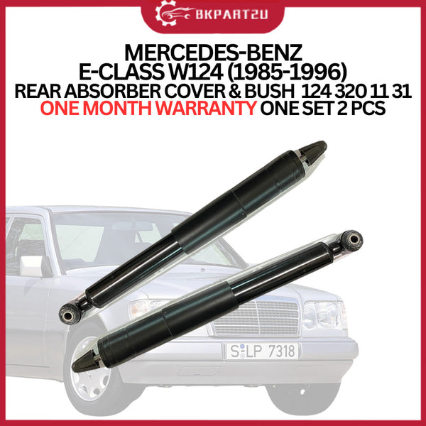 MERCEDES-BENZ E-CLASS W124 (1985-1996) REAR ABSORBER WITH COVER BUSH 1 MONTH WARRANTY 124 320 1131