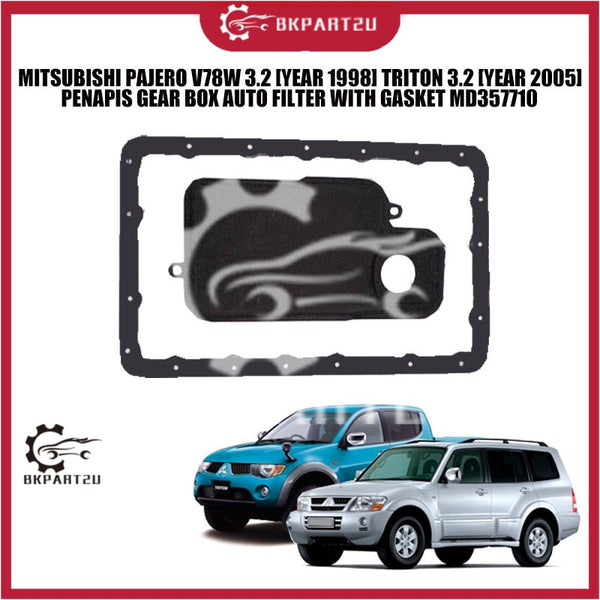 MITSUBISHI PAJERO V78W 3.2 [YEAR 1998] TRITON 3.2 [YEAR 2005] PENAPIS GEAR BOX AUTO FILTER WITH GASKET MD357710