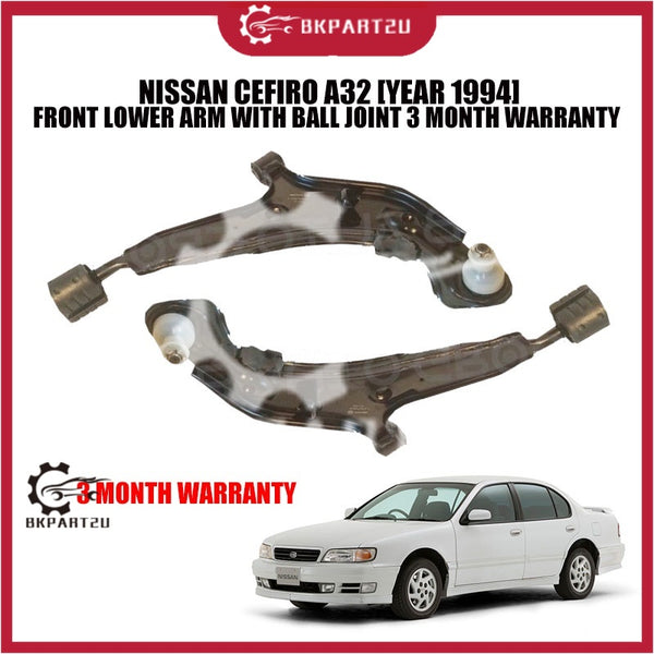 NISSAN CEFIRO A32 [YEAR 1994] FRONT LOWER ARM WITH BALL JOINT 3 MONTH WARRANTY