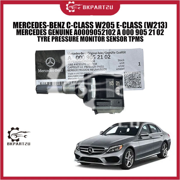 MERCEDES-BENZ C-CLASS W205 E-CLASS W213 A0009052102 A000 905 21 02 TYRE PRESSURE MONITOR SENSOR TPMS