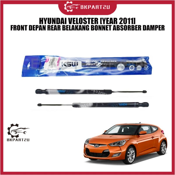 HYUNDAI VELOSTER [YEAR 2011] FRONT DEPAN REAR BELAKANG BONNET ABSORBER DAMPER