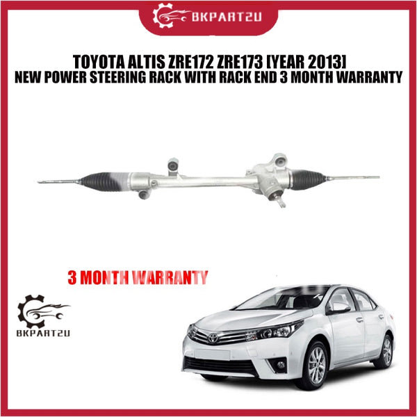 TOYOTA ALTIS ZRE172 ZRE173 [YEAR 2013] NEW POWER STEERING RACK WITH RACK END 3 MONTH WARRANTY