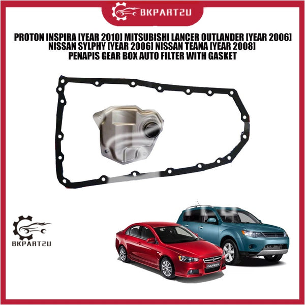 PROTON INSPIRA [2010] LANCER OUTLANDER [2006] NISSAN SYLPHY [2006] TEANA [2008] PENAPIS GEAR BOX AUTO FILTER WITH GASKET