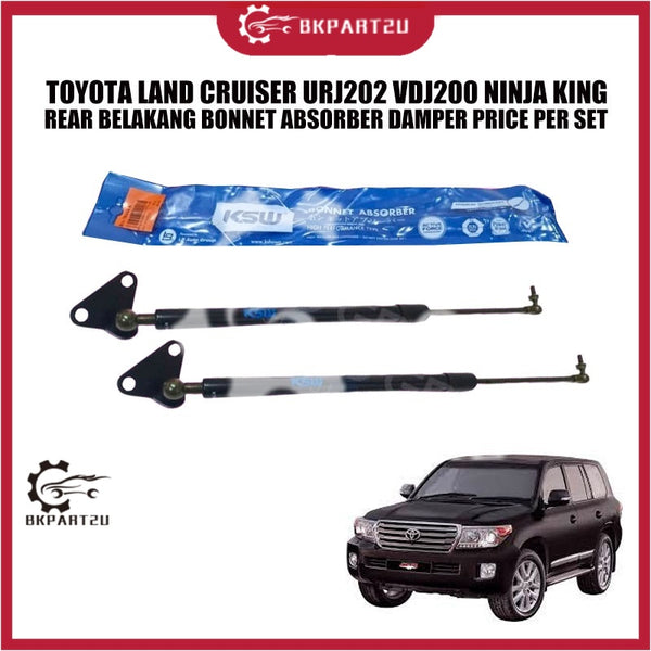 TOYOTA LAND CRUISER URJ202 VDJ200 NINJA KING REAR BELAKANG BONNET ABSORBER DAMPER PRICE PER SET