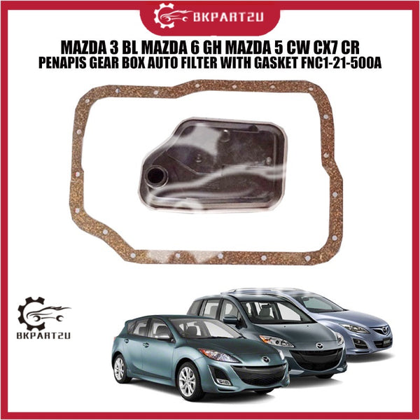 MAZDA 3 BL MAZDA 6 GH MAZDA 5 CW CX7 CR PENAPIS GEAR BOX AUTO FILTER WITH GASKET FNC1-21-500A