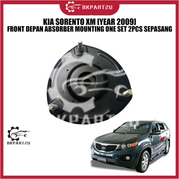 KIA SORENTO XM [YEAR 2009] FRONT DEPAN ABSORBER MOUNTING ONE SET 2PCS SEPASANG