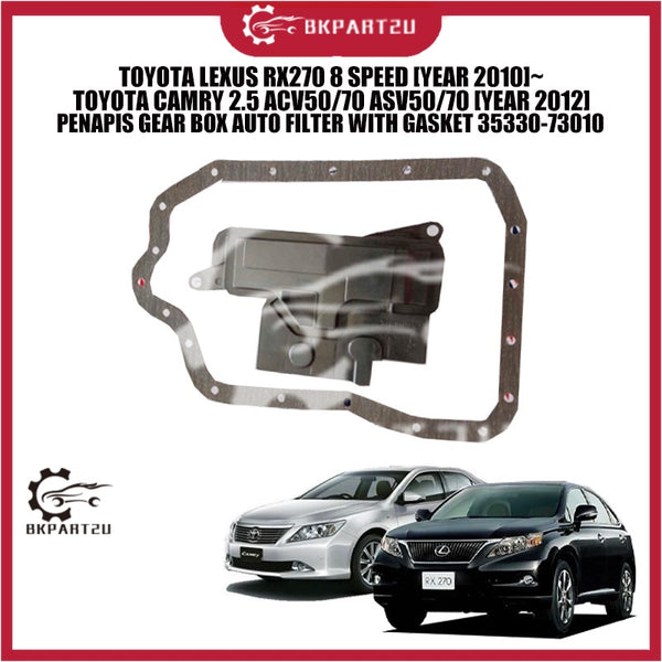 TOYOTA LEXUS RX270 8 SPEED [YEAR 2010]~TOYOTA CAMRY 2.5 ACV50/70 [YEAR 2012] PENAPIS GEAR BOX AUTO FILTER WITH GASKET