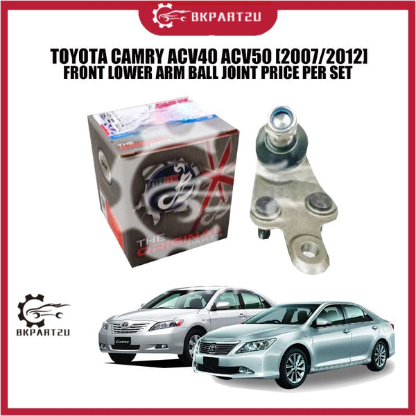 TOYOTA CAMRY ACV40 ACV50 [2007/2012] FRONT LOWER ARM BALL JOINT PRICE PER SET