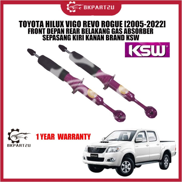 TOYOTA HILUX VIGO REVO ROGUE [2005-2022] FRONT DEPAN REAR BELAKANG GAS ABSORBER