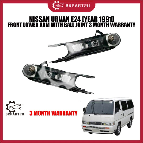 NISSAN URVAN E24 [YEAR 1991] FRONT LOWER ARM WITH BALL JOINT 3 MONTH WARRANTY